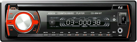 F&U CD-3591BT Ραδιόφωνο Αυτοκινήτου 1 DIN (Bluetooth/USB)