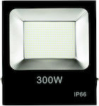 Wasserdicht LED Flutlicht 300W Kaltweiß 6000K IP66
