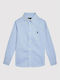 Ralph Lauren Kids One Color Shirt Blue