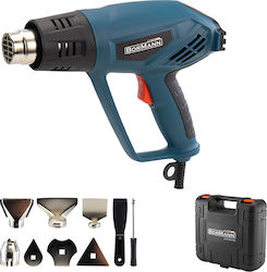 Bormann BHG2200 Πιστόλι Θερμού Αέρα 2000W με Ρύθμιση έως 550°C