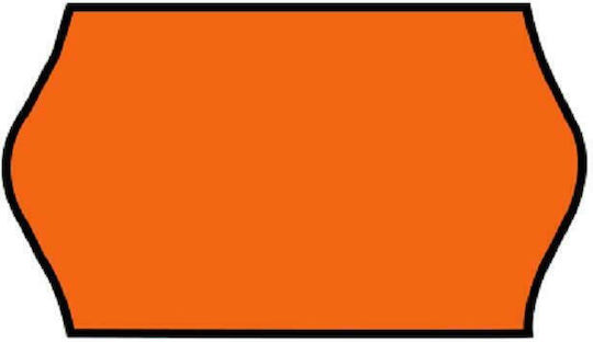 1000 Self-Adhesive Label Rolls for Label Printer Phosphorescent Orange 26x16mm 1pcs