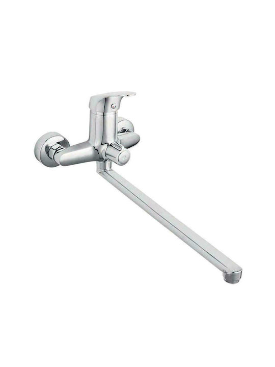 Ferro One Mixing Sink Faucet Silver