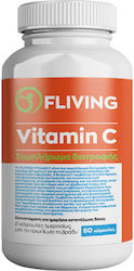 Fliving Vitamin C Βιταμίνη 500mg 60 κάψουλες