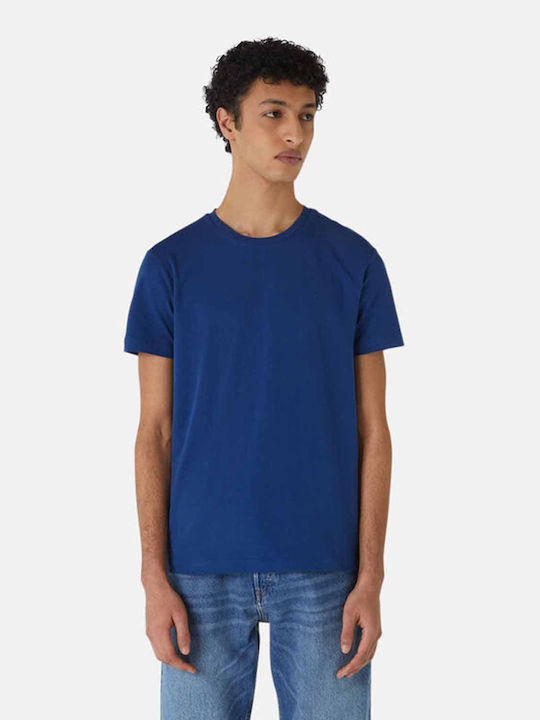 Trussardi Men's Short Sleeve T-shirt Blue