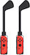 Jys Hand Grip Χειριστηρίου για Switch σε Μαύρο χρώμα