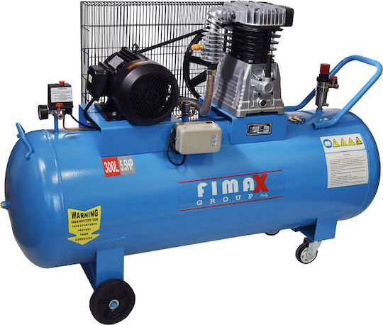 Fimax Three-Phase Air Compressors with Power 5.5hp and Airtank 300lt 71709