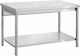 Inomak Steel Workbench L160xD70xH87cm