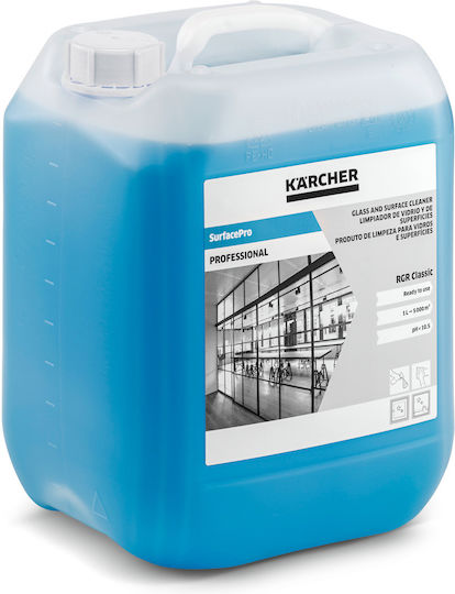 Karcher SurfacePro RGR Classic Επαγγελματικό Καθαριστικό Υγρό Τζαμιών 10lt