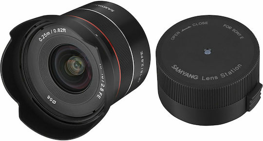 Samyang Cadru complet Obiectiv Foto AF 18mm F/2.8 FE Unghi larg pentru Montura Magazin online Sony E Black