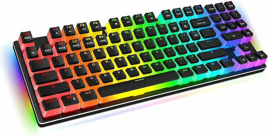 Havit KB851L Gaming Μηχανικό Πληκτρολόγιο με Custom διακόπτες και RGB φωτισμό (Αγγλικό US)