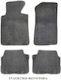 Carner Satz Vorder- und Hintermatten 4Stück aus Teppichboden für BMW X5 2000-2007 Gray
