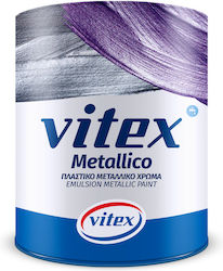 Vitex Metallico Πλαστικό Χρώμα για Εσωτερική και Εξωτερική Χρήση
