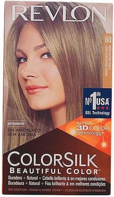 Revlon Colorsilk Set Hair Dye no Ammonia 60 Dark Ash Blonde