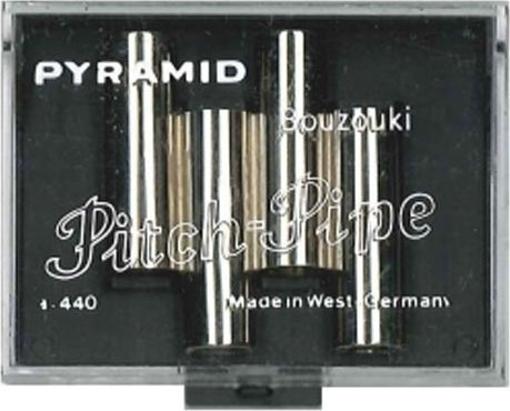 Pyramid Tuning Forks/Pitch Pipes Pitch Pipe A-440 in Silver Color