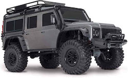 Traxxas Land Rover Defender RTR TRX-4 Scale & Trail RC Vehicle Car Crawler Silver