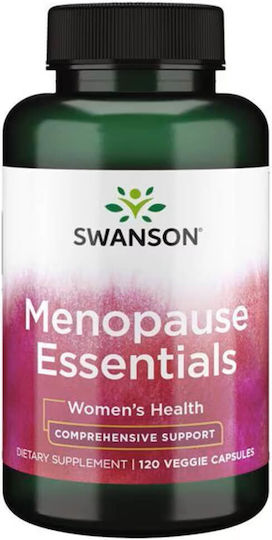 Swanson Condition Specific Formulas Wechseljahre Essentials Supplement für die Wechseljahre 120 Kräuterkapseln