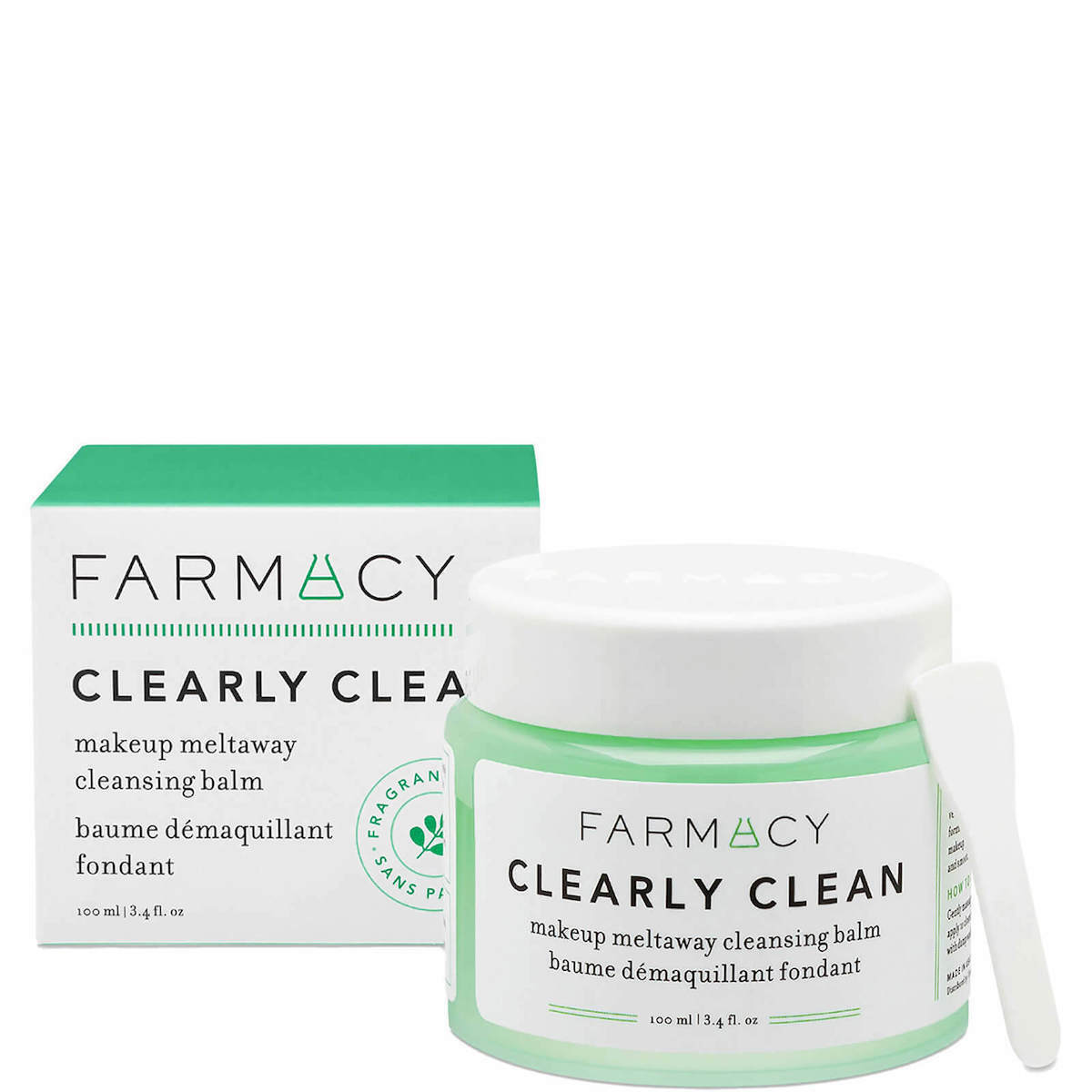Farmacy Beauty Clearly Clean Makeup Meltaway Cleansing Balm 100ml