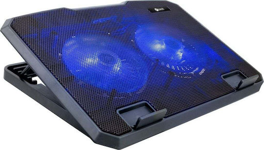C-TECH C-Tech CLP-140 Kühlung Pad Für Laptop Bis 15.6" Mit 2 Lüftern Und Beleuchtung