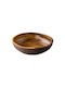Stylepoint Salatschüssel Melamin Braun 33x33x9cm 1Stück
