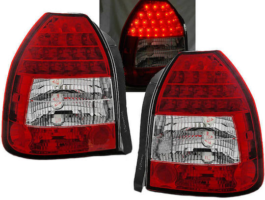 Sonar Πίσω Φανάρια Led για Honda Civic 2τμχ