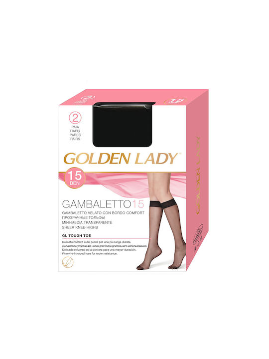 Golden Lady Gambaletto 15D 1COK - Μπεζ