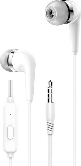 Leewello EJ-093 În ureche Handsfree cu Mufă 3.5mm Alb