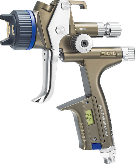 Sata X 5500 RP Digital Με Δύο Κάδους RPS 600ml, 900ml Πιστόλι Βαφής Αέρος Άνω Δοχείου