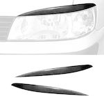 Motordrome Car Headlight Eyelashes for Seat Cordoba / Ibiza 6K2 1999-2002