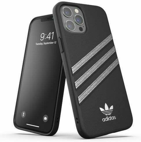 adidas Moulded Back Cover Σιλικόνης Black Glitter (iPhone 12 Pro Max)