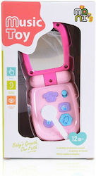 Moni Phone Toy Τηλέφωνο with Music and Sounds for 12++ Months