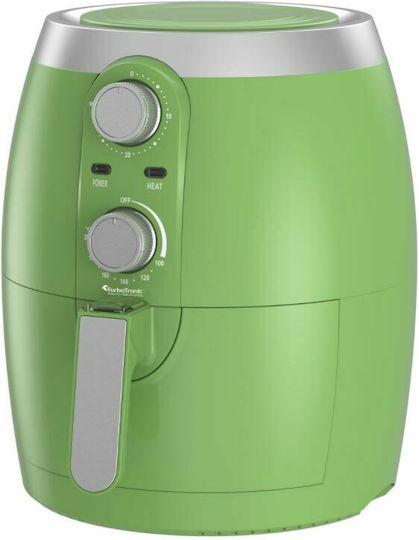Turbotronic Air Fryer Green 3.5lt Πράσινο TT-AF10M