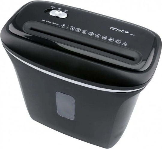 Genie 480 Χ Cross Cut 8-Sheet Paper Shredder