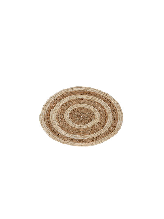 Zaros Platzdeckchen Rund Korbweide Braun 38cm 1Stück