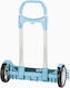 Safta Open Blue Backpack Trolley