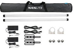 Nanlite PavoTube II 30X Double Lighting Kit with Battery Photography & Video Lighting Kit 2 Lights 2700 - 12000K RGB Lighting Nanlite PavoTube II 30X Double Lighting Kit with Battery Photography & Video Lighting Kit 2 Lights 2700 - 12000K RGB Lighting