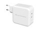 Conceptronic Φορτιστής Χωρίς Καλώδιο με 2 Θύρες USB-C 100W Power Delivery Λευκός (ALTHEA08W)