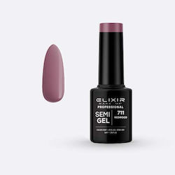 Elixir Semi Gel Ημιμόνιμο Βερνίκι Νυχιών 711 Re...