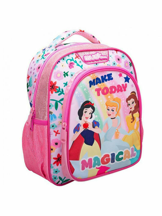 Must Princess Make Today Magical School Bag Backpack Kindergarten Multicolored