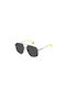 Polaroid Sonnenbrillen mit Silber Rahmen und Schwarz Polarisiert Linse PLD6173/S 6LB/M9