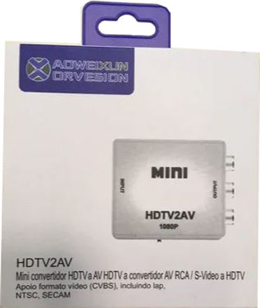 Mini HDTV AV HDTV - Av RCA/ S-Video HDTV Konverter