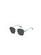 Polaroid Sunglasses with Blue Metal Frame and Black Polarized Lens PLD6170/S MR8/M9