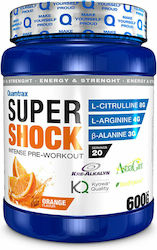 Quamtrax Nutrition Super Shock Supliment Pre Workout 600gr Portocaliu 01-302-117-01