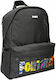 Diakakis Fortnite School Bag Backpack Elementary, Elementary in Black color