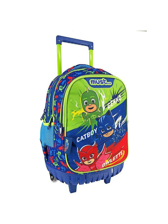 Diakakis Pj Masks Ruf alle Helden an Schulranzen Trolley Grundschule, Grundschule Mehrfarbig