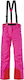 Scott 230939-6840 Women's Dungarees for Ski & Snowboard Pink