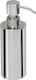 Pam & Co Tabletop Metallic Dispenser Silver 300ml