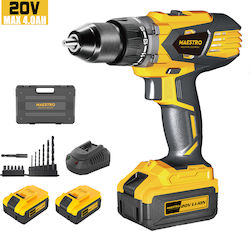 Maestro MCD-20V-TC Κρουστικό Δραπανοκατσάβιδο 20V 2x4Ah