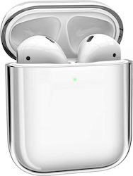Hurtel Strong Hülle Silikon in Transparent Farbe für Apple AirPods 1 / AirPods 2