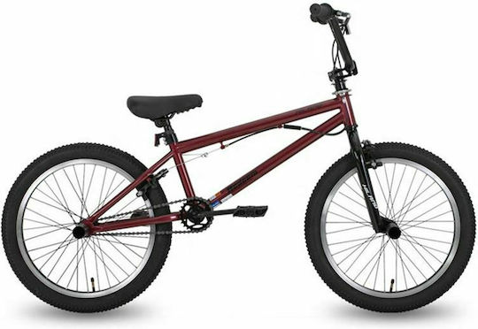 Hiland Redeem Freestyle 20" Детски Велосипед BMX с Алуминиева рамка Червен