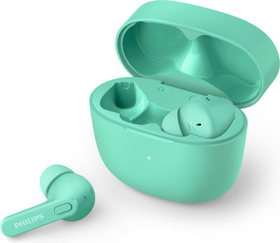 Philips TAT2206 In-ear Bluetooth Handsfree Earphones with Charging Case Turquoise